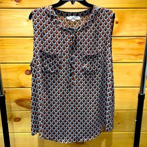 LOFT Plus Sleeveless Blouse